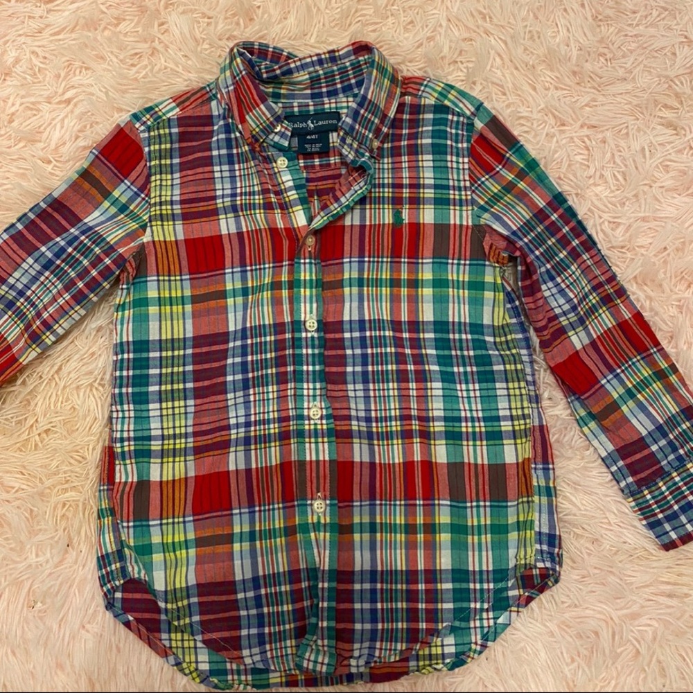 Ralph Lauren button down 4T
